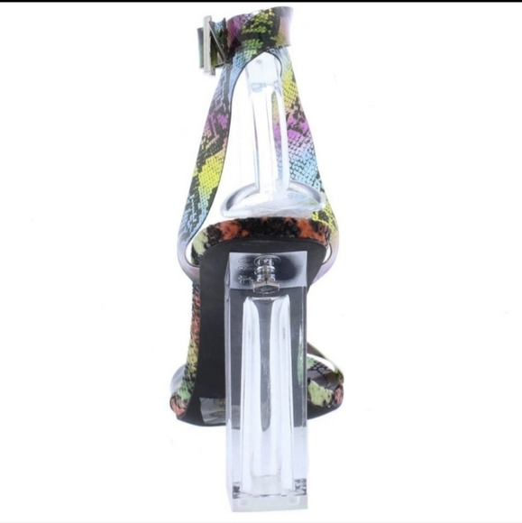 Snake Print Patterned Strappy Sexy Heel from Cape Robbin - Picture 14 of 15